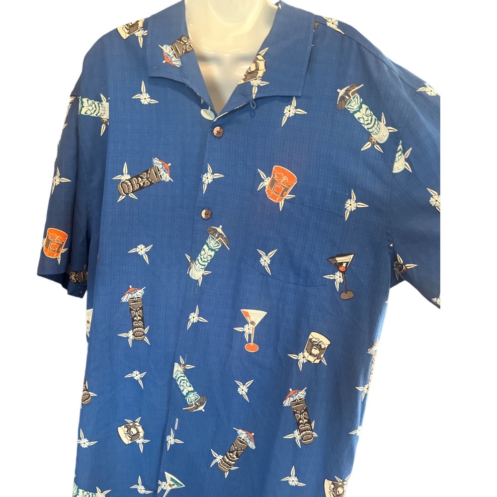 Men’s TOMMY BAHAMA Tiki Harbor Old Royal Color NWT Size XL